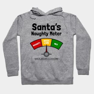 Santa's Naughty Meter Hoodie